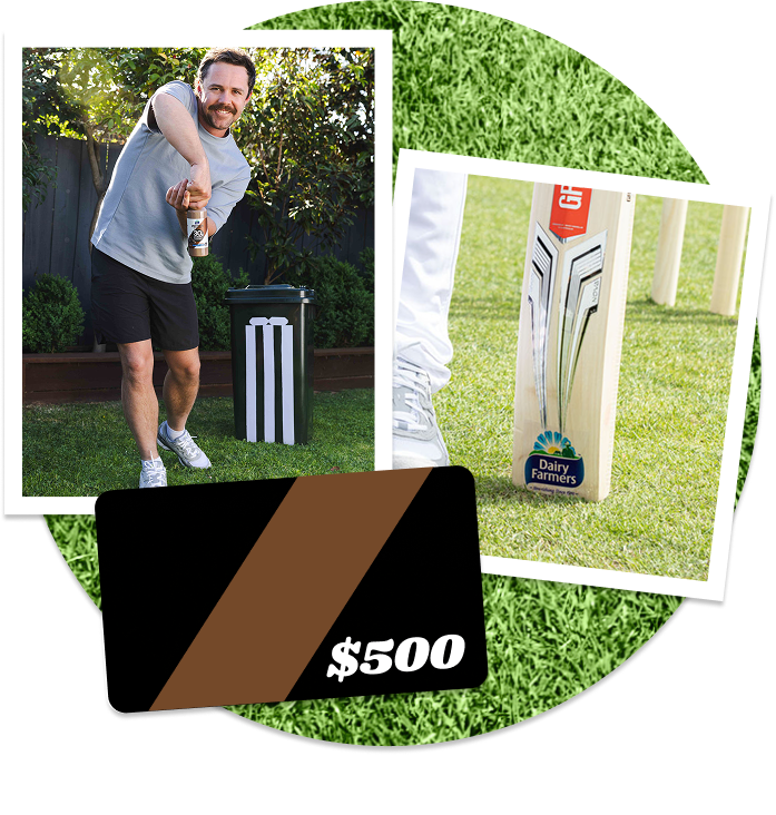 Major Prize - Cricket with Travis Head, Signed Bat, and $500 Gift Card